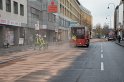 Stadtbus fing Feuer Koeln Muelheim Frankfurterstr Wiener Platz P373